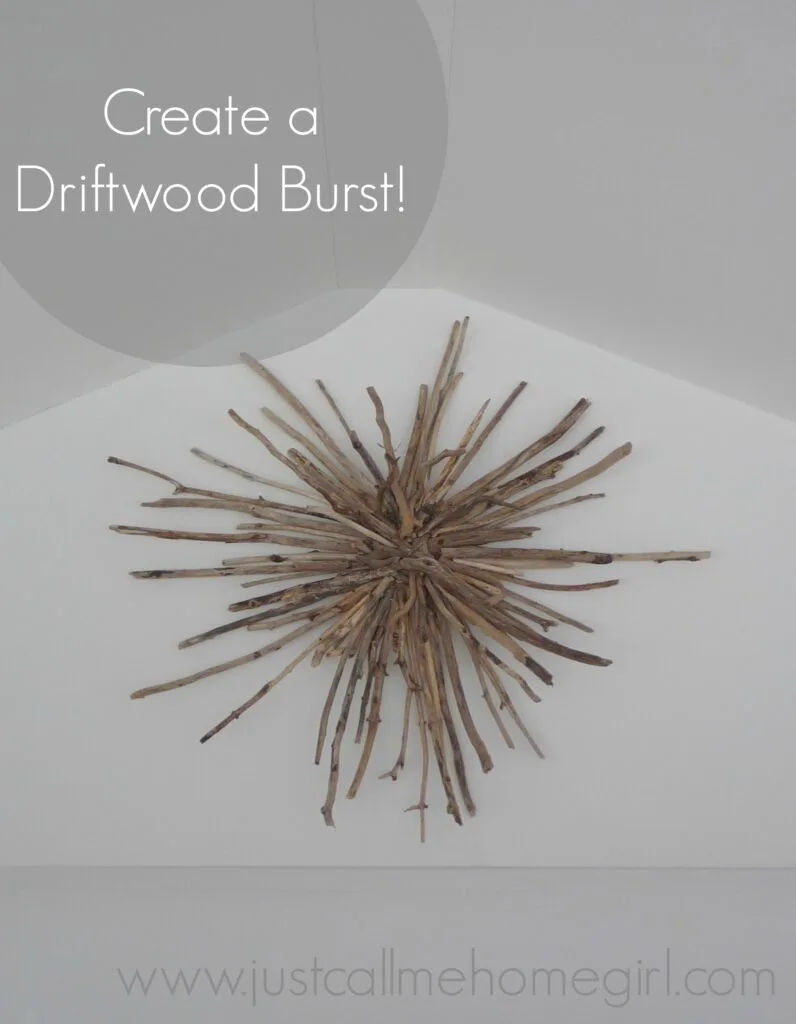How to make a driftwood sunburst