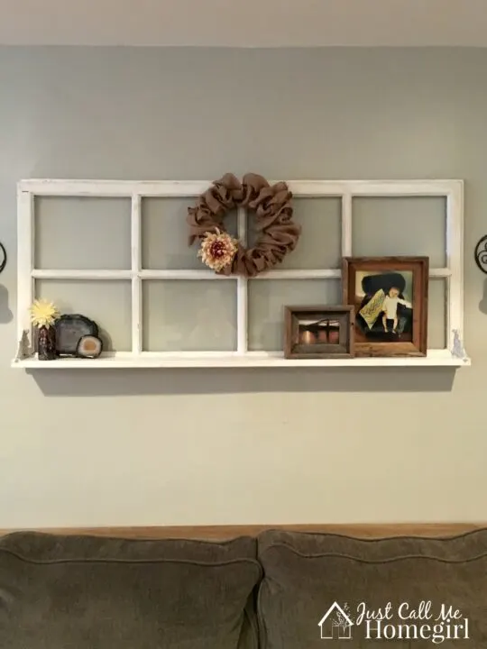 old window shelf