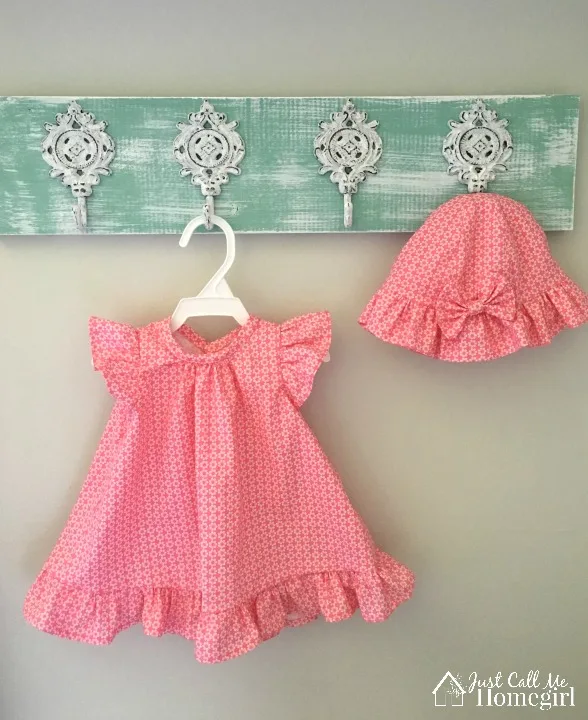 Baby Girl Dress in Nursery