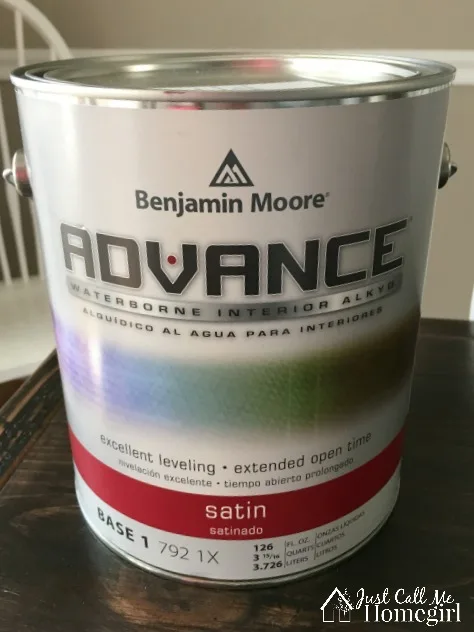 Benjamin Moore Advance Paint for Cabinets