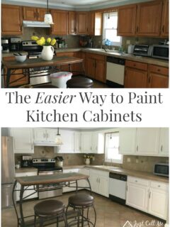 The Easier Way to Paint Kitchen Cabinets