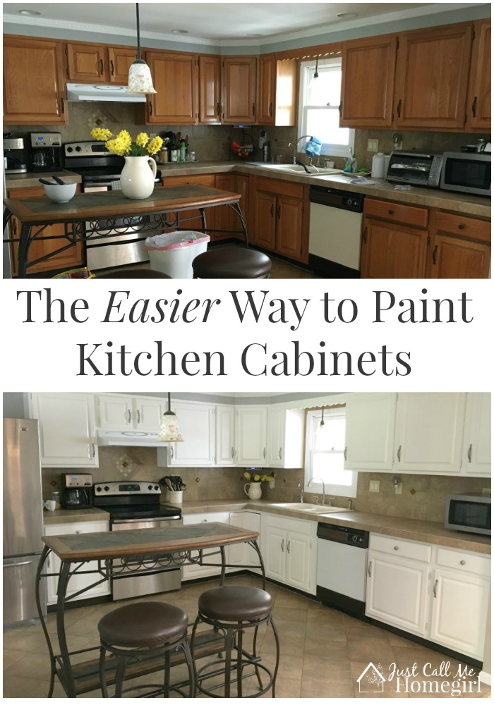 diy best way to paint kitchen cabinets