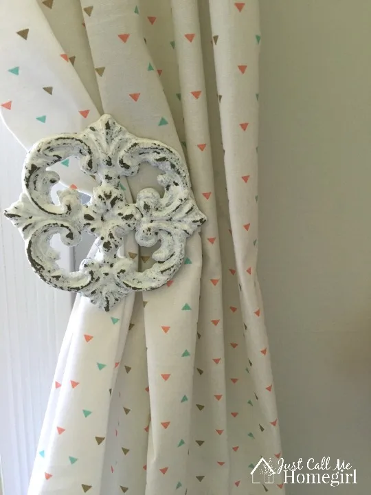 Girl Nursery Curtain Pull