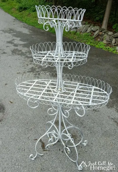 Tiered plant stand