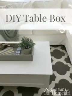 DIY Table Box