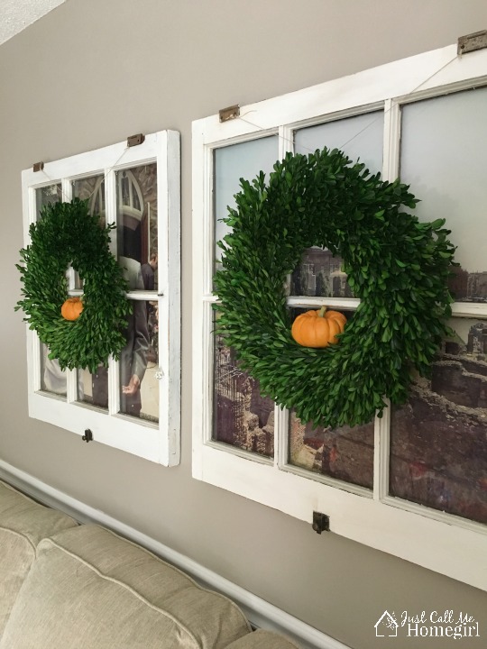 Boxwood Wreath Fall