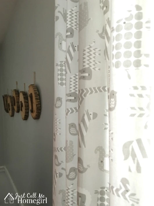 Nursery Gray Curtains