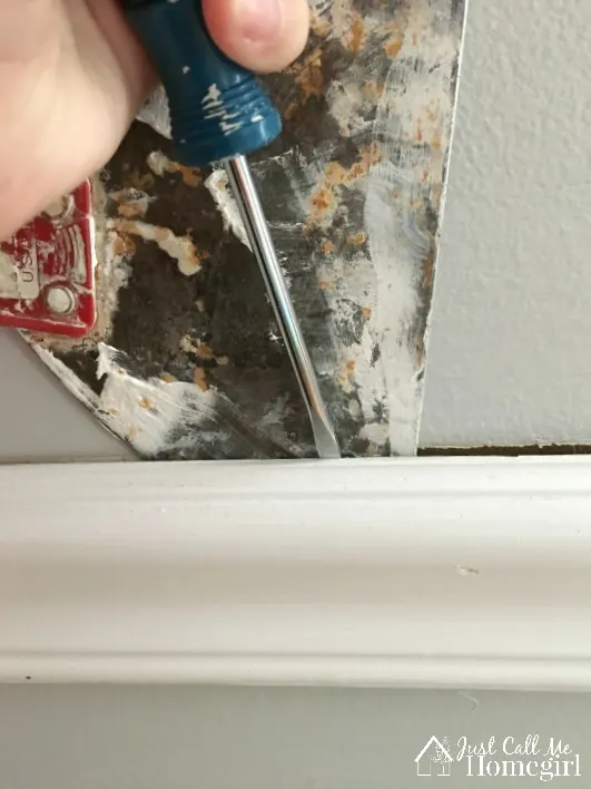 How to remove a chair rail