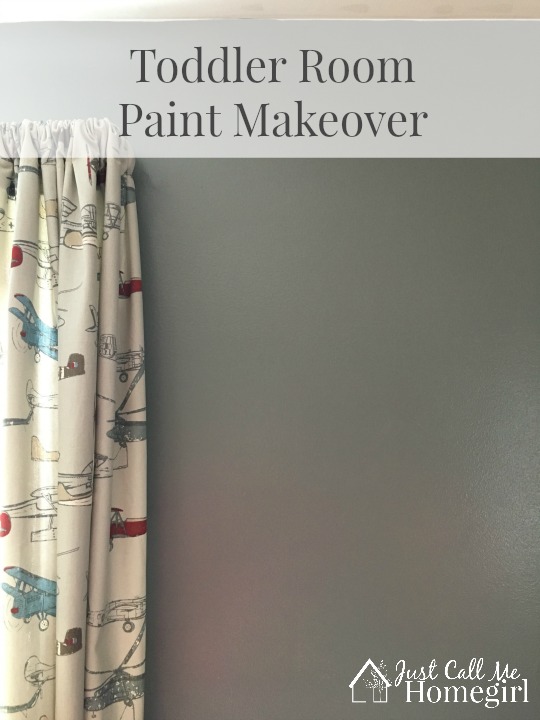 Toddler Room Paint Makeover