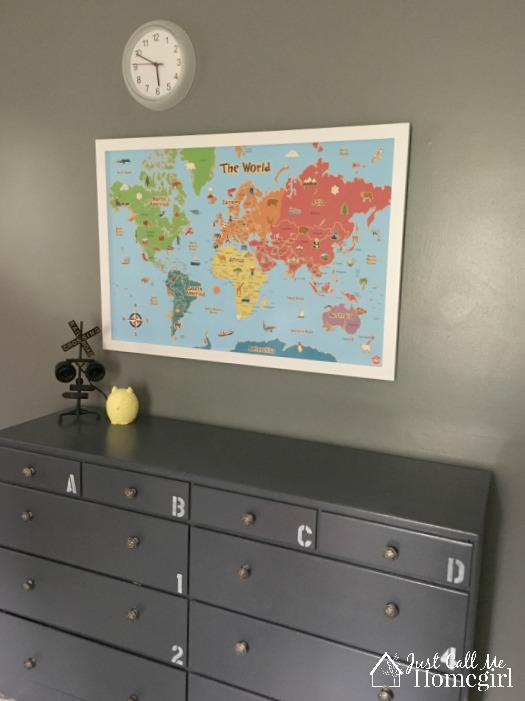 kids wall maps