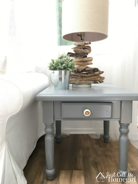 Painted End Table