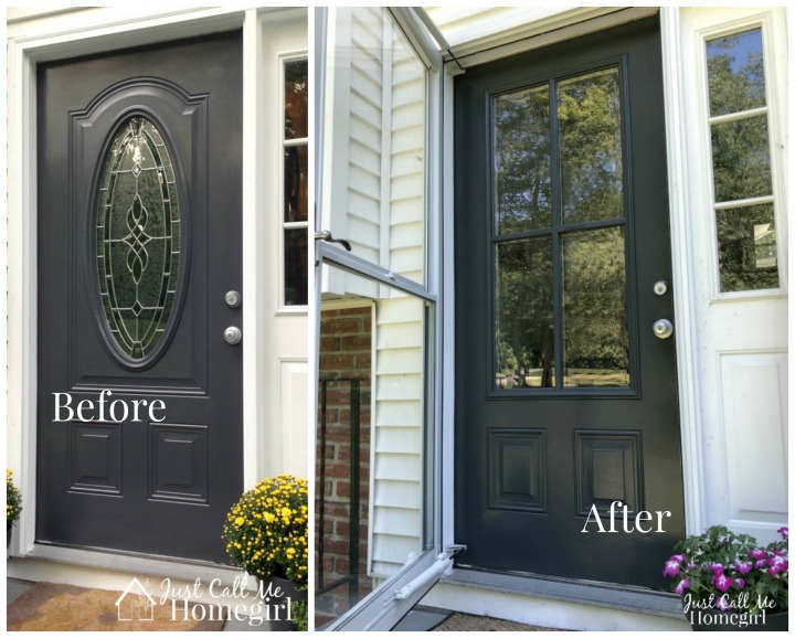 diy front door makeover