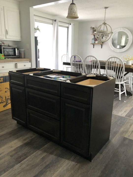 Turning Base Cabinets Into A Kitchen Island Just Call Me Homegirl