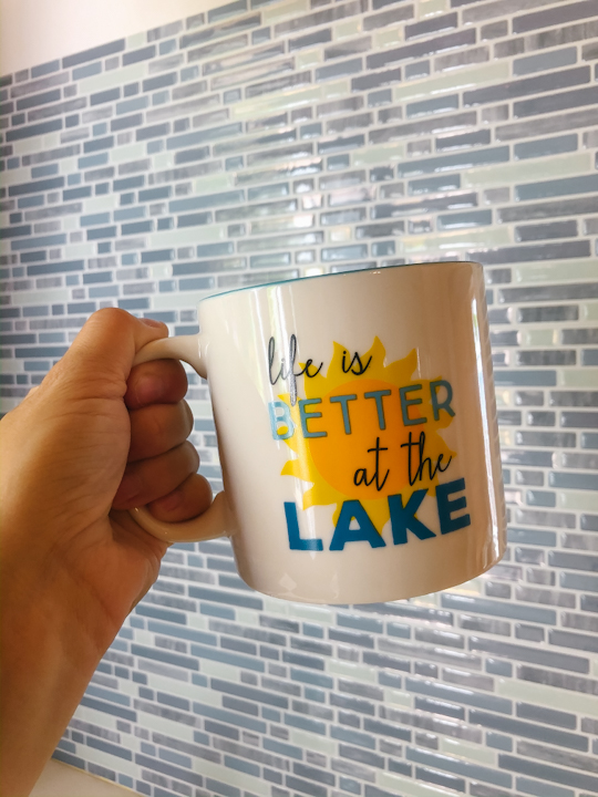 Life is Good - We like our coffee with a side of lake 🛶 🌄 How (or where!)  do you take yours these days? Show us your mugs ☕ . . 📸: @erinmaystevens