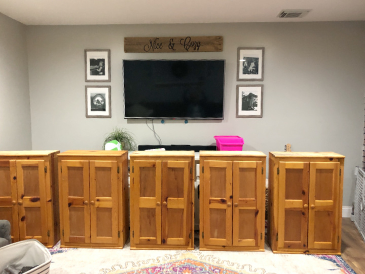 Turn a Kitchen Cabinet Into a Flat-Screen TV Cover