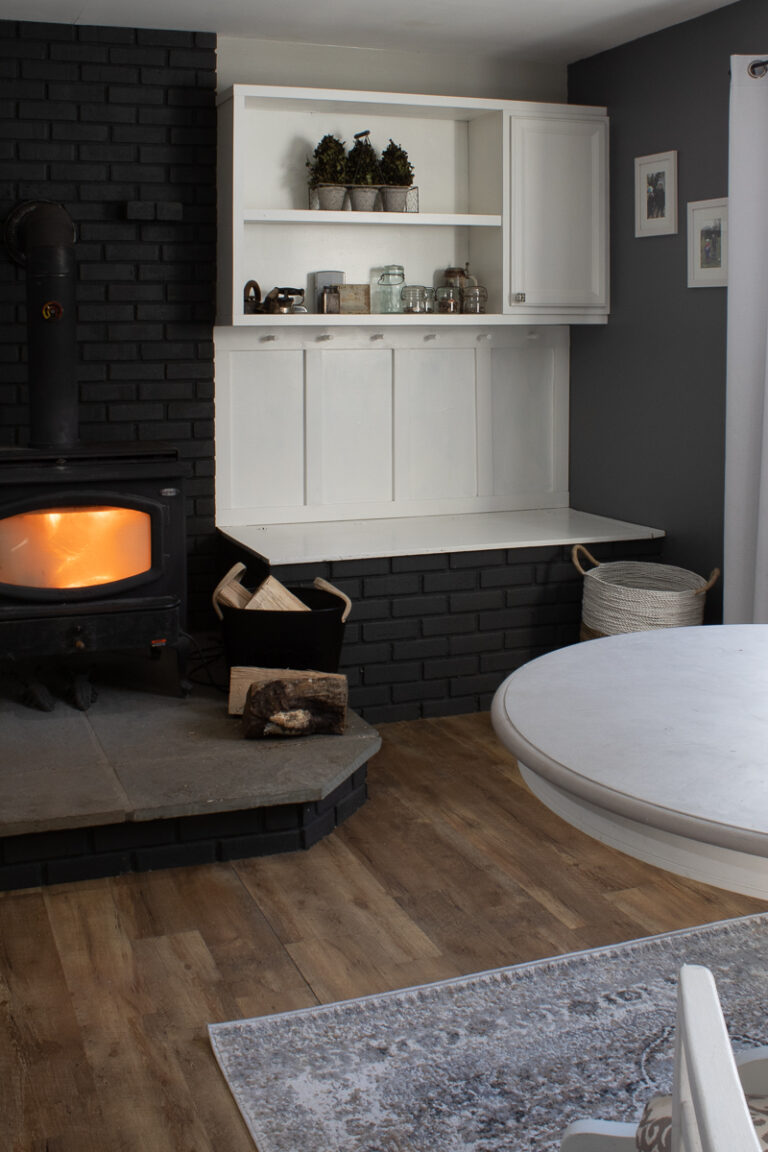 Wood stove Drying rack