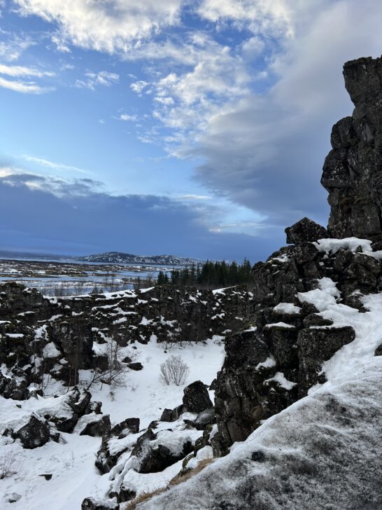 tectonic plates rift in Iceland