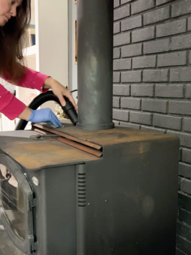 How to Paint a Wood Stove