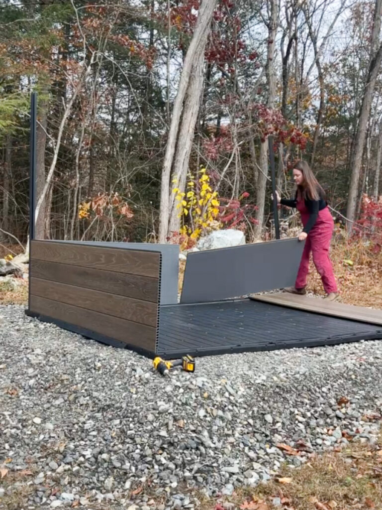 putting together a Keter shed